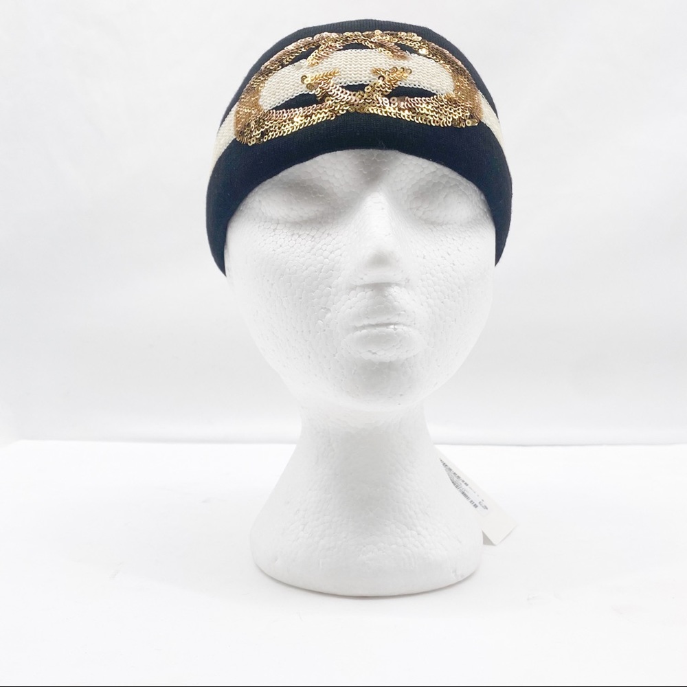 GUCCI Sequin GG Embellished Headband